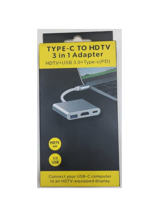 محول 3 في 1 من النوع C إلى HDTV - Image 1
